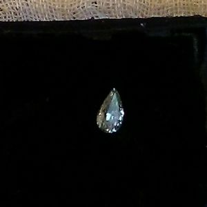 Moisanite .20 CTS teardrop cut Diamond